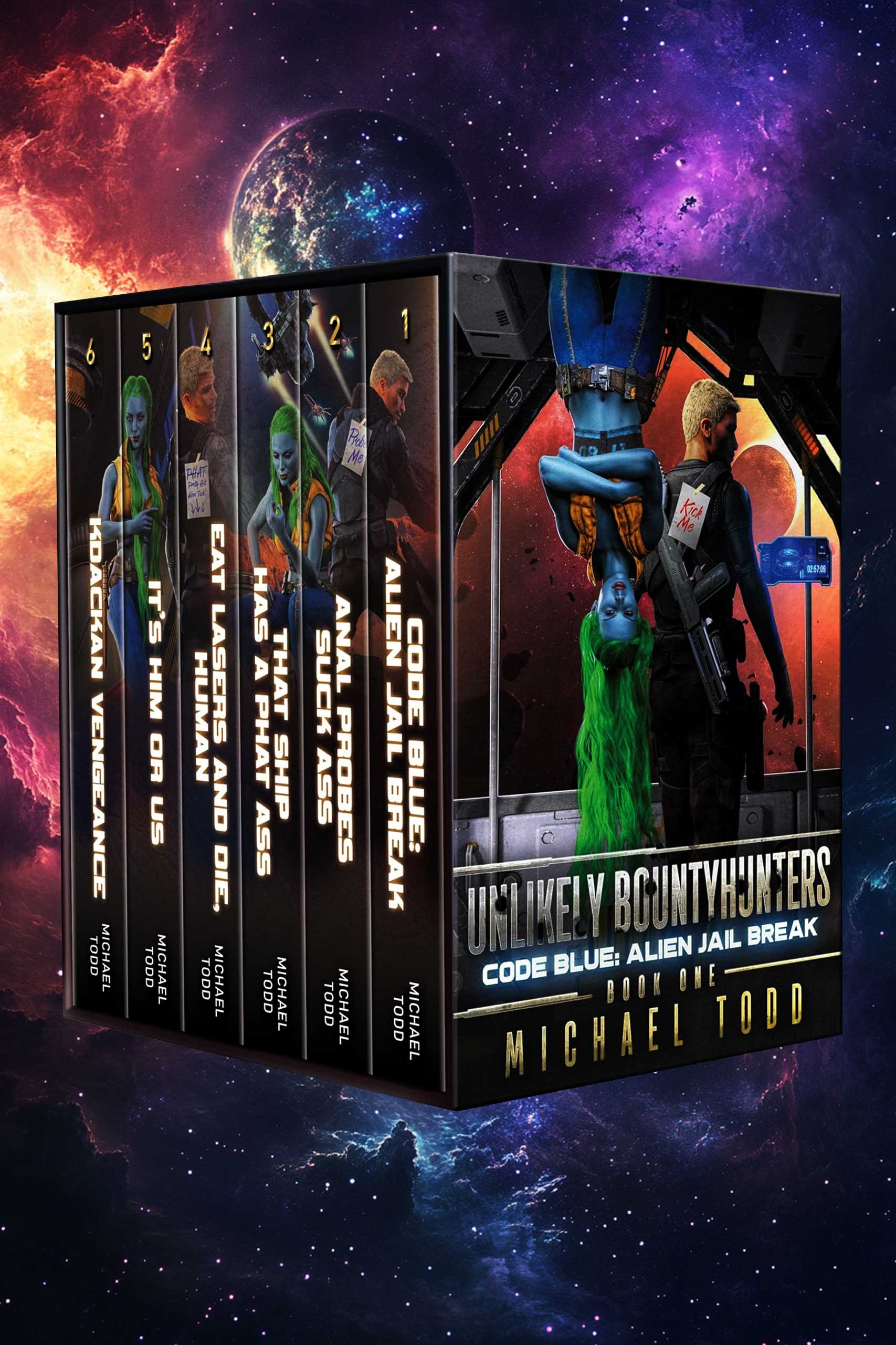 Unlikely Bounty Hunters Complete Series Boxed Set